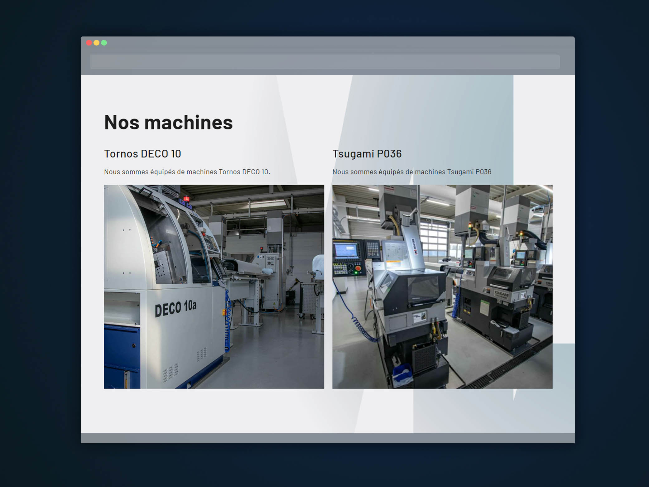 Aperçu du projet MJDec SA – Site internet réalisé par Step One en Suisse (image 2401)
